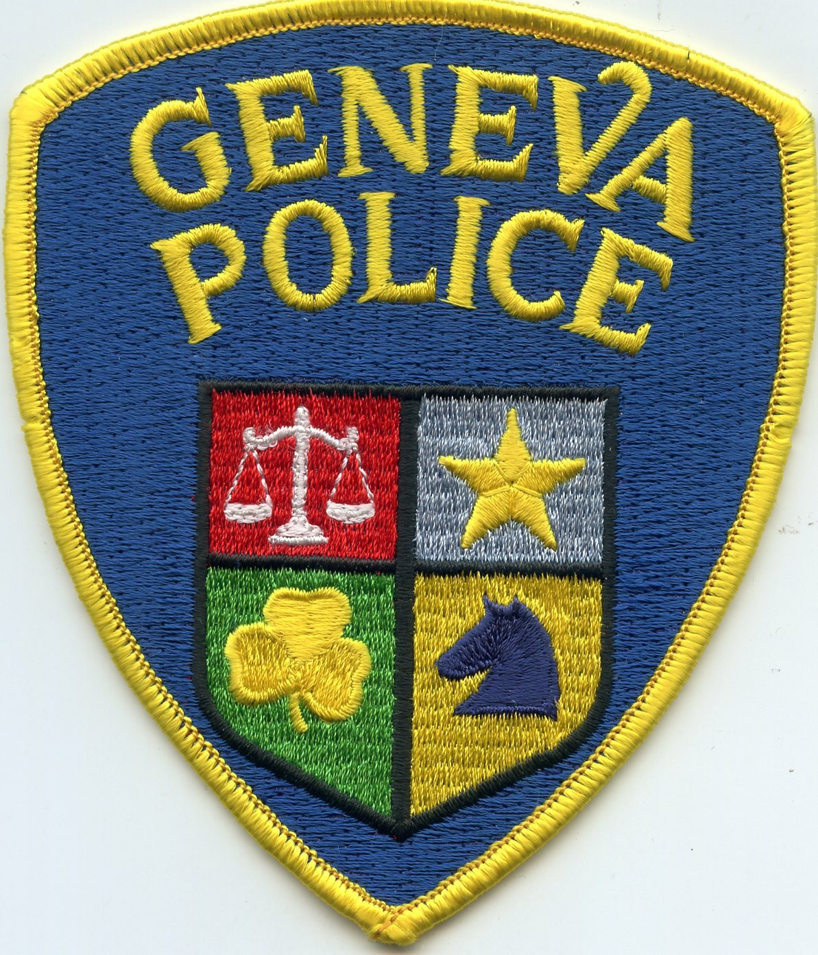 GENEVA ILLINOIS IL POLICE PATCH