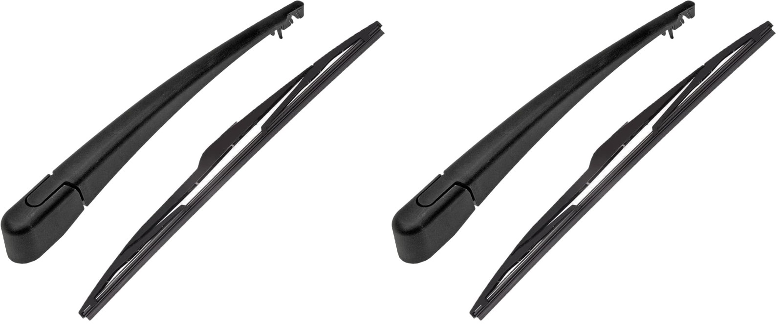HOSAIRY Rear Wiper Arm Blade Set for Mazda 3 sport Standard (Pack of 2)