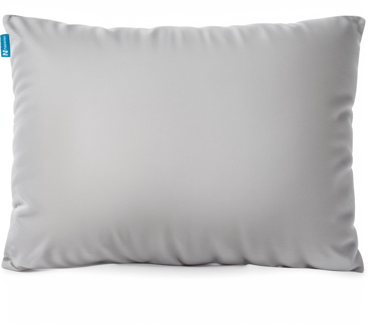 Nappler Memory Foam Travel Pillow Compressible Camping Pillow Gray
