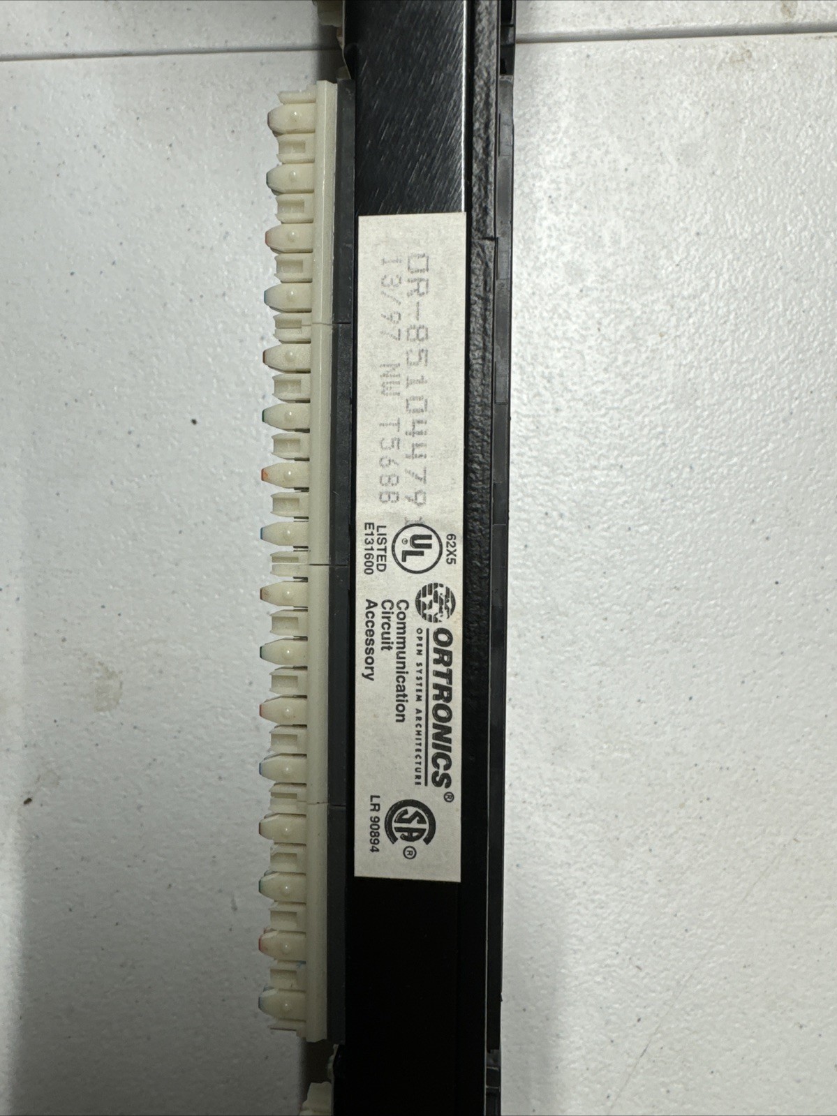 ortronics patch panel 48 port cat 5 OR-85104479