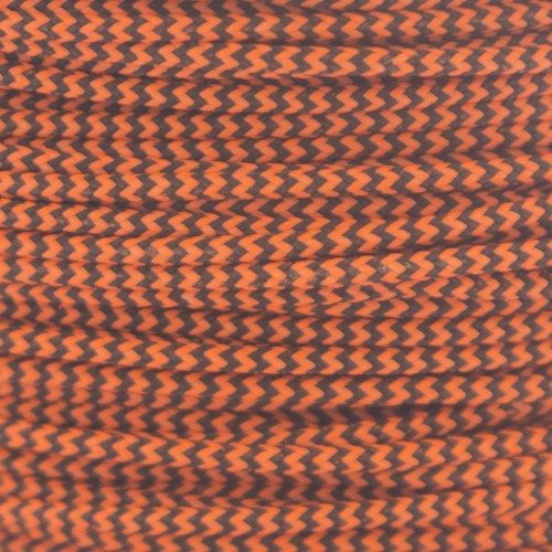 10' BCY Fl Orange & Black Speckled #24 D Loop Material Bowstring Rope