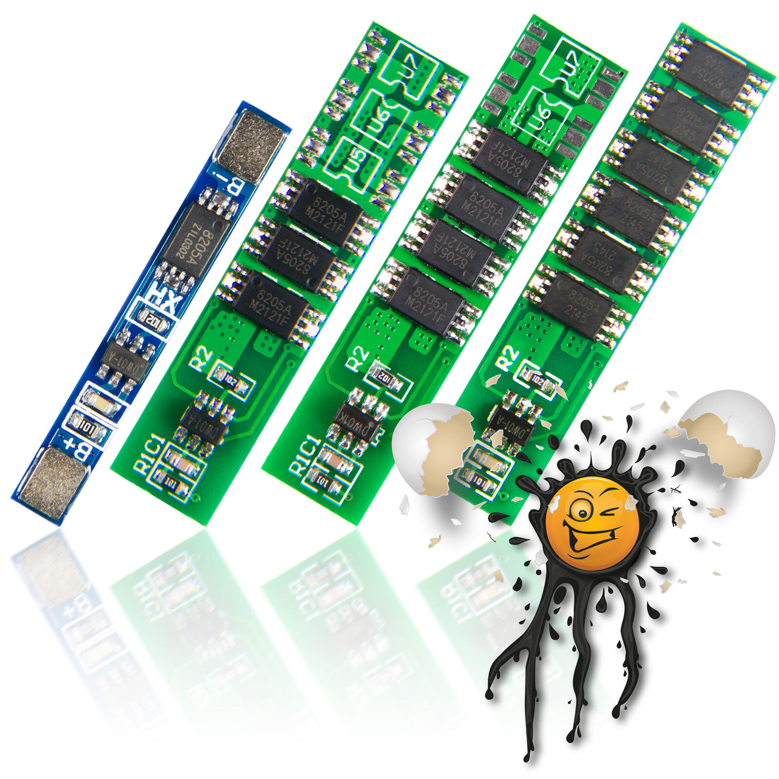 1S 18650 26650 LiPo Li-PO DW01-A 3.7V HX-1S BMS Charge Controller Charger Module 2-12A