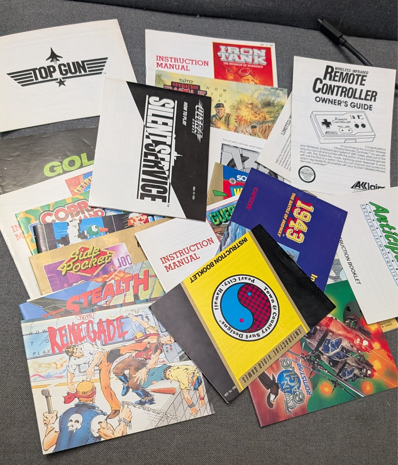 NES Video Game Manuals - you pick - Lots to choose from, good quality original