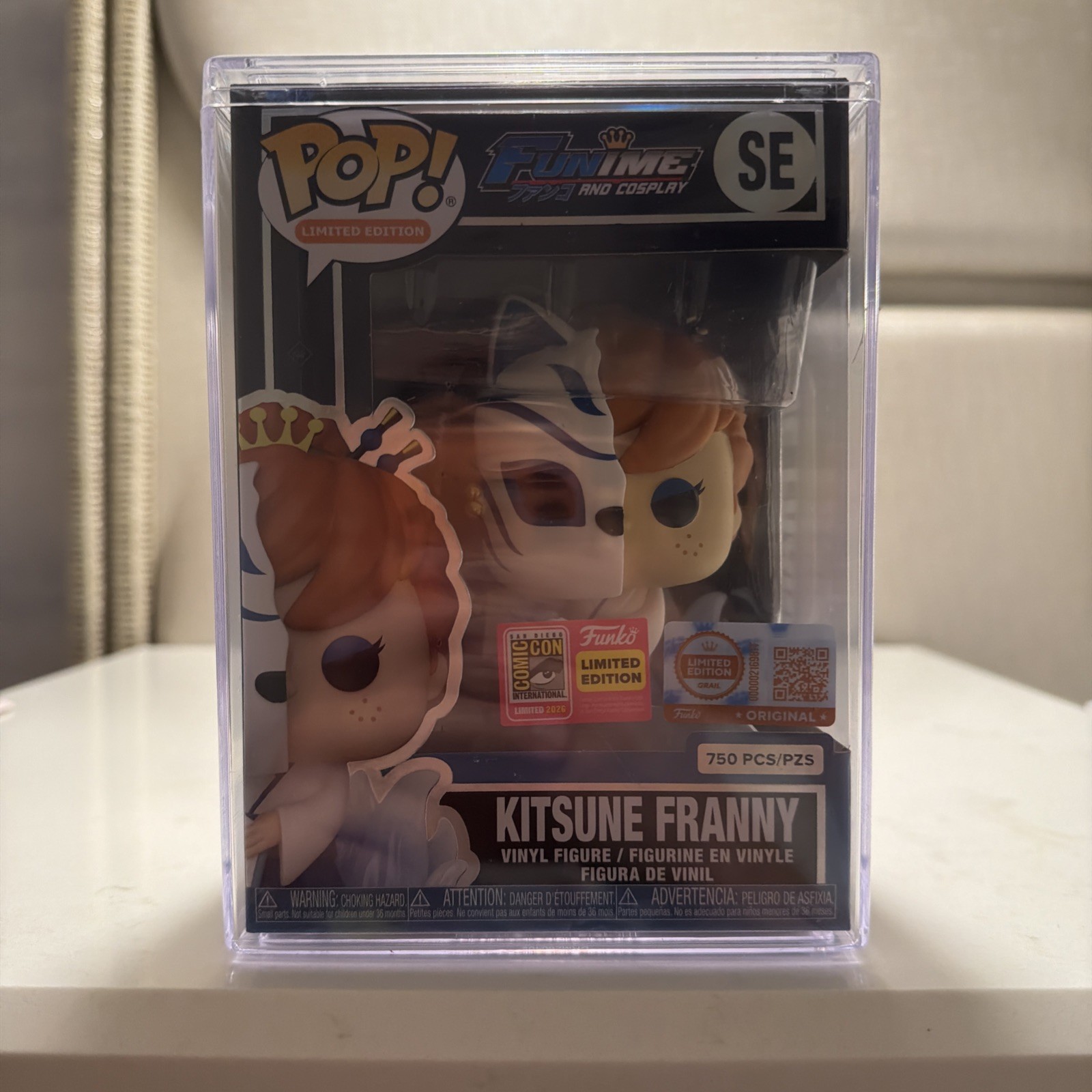 Funko Pop! Kitsune Franny Funko (Grail) LE SDCC 2026 CON STICKER IN HAND