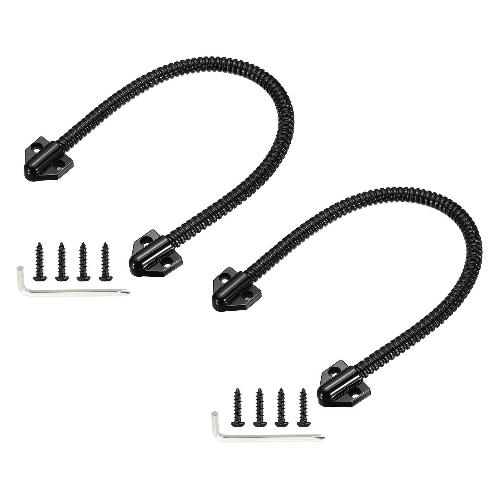 2Pcs Armored Door Loop 16" Fit 6mm Wire Metal Door Power Transfer