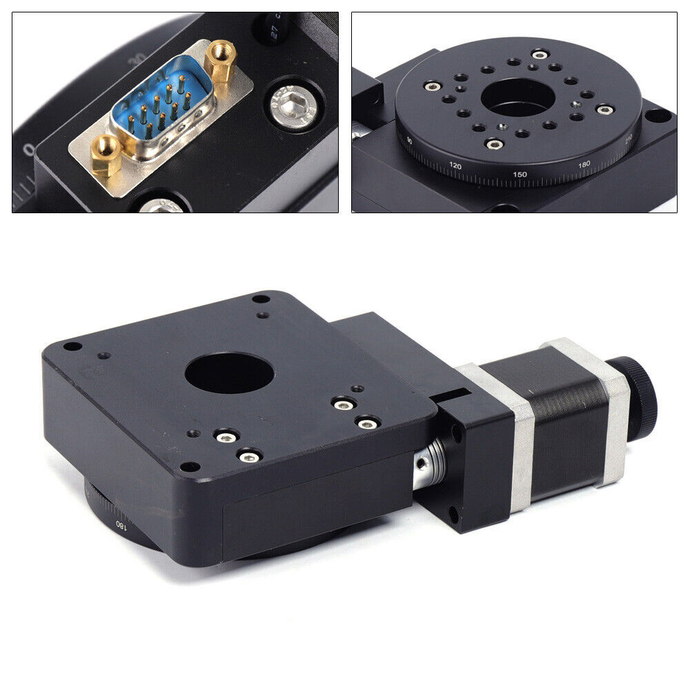 Electric Motorized Rotation Stage Optical Rotation Platform Optical Rotary Table