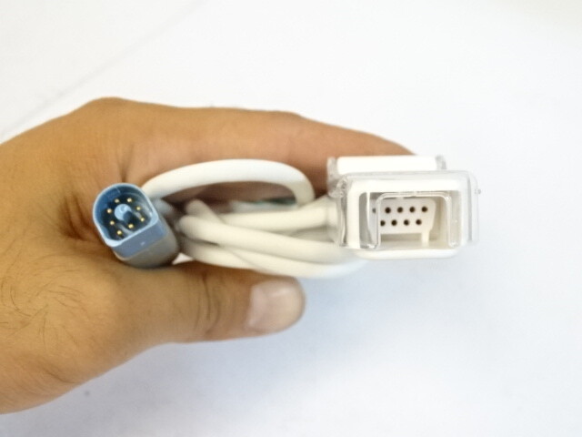 Masimo LNCS MP-12 Philips dual Keyed Adapter Cable, SpO2 sensor LNC to 8 Pin