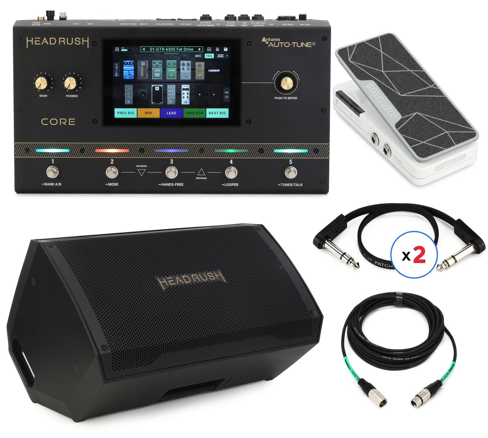 Headrush Core Guitar Multi-effect/Amp Modeler/Vocal Processor Unit 12" Cabinet