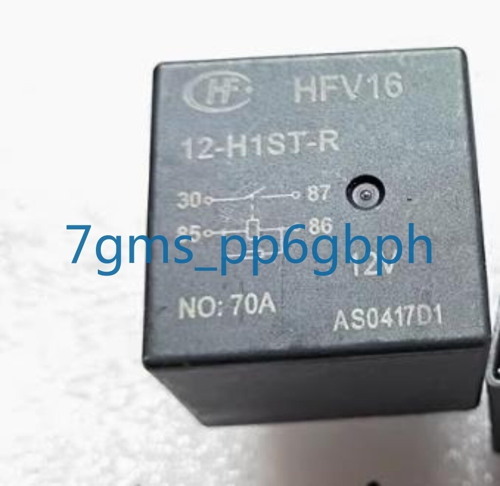 2 PCS NEW HFV16 12-H1ST-R 70A High Power Relay *la