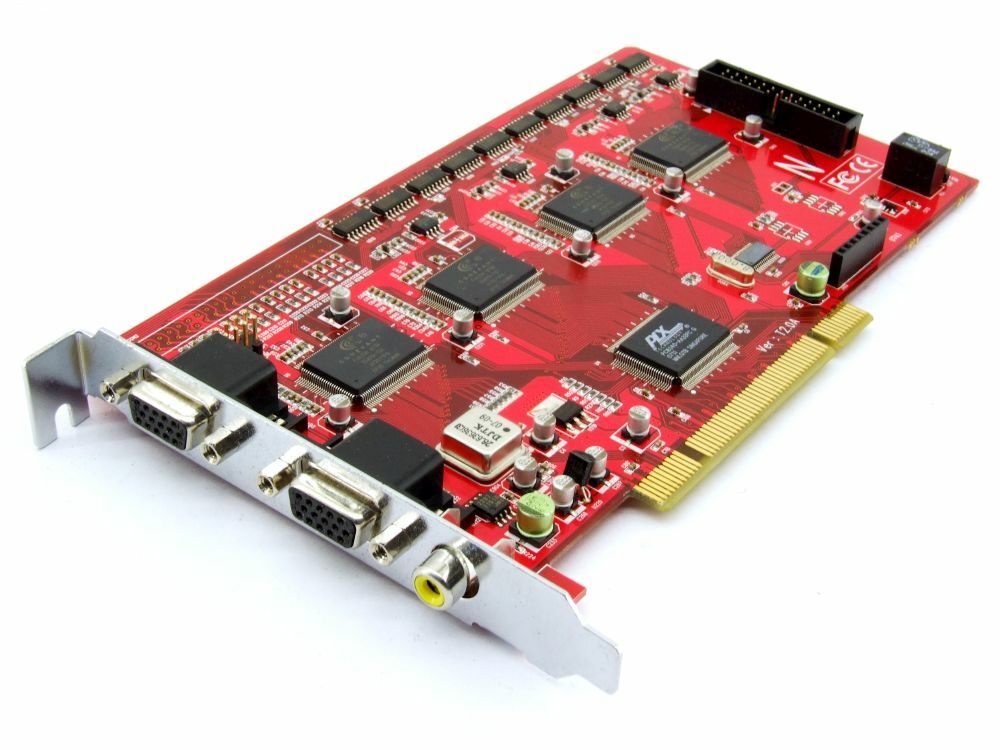 ABUS TV8807 CCTV Digi-Protect PCI Card Monitor T2.0A 16 Channels Video/Audio