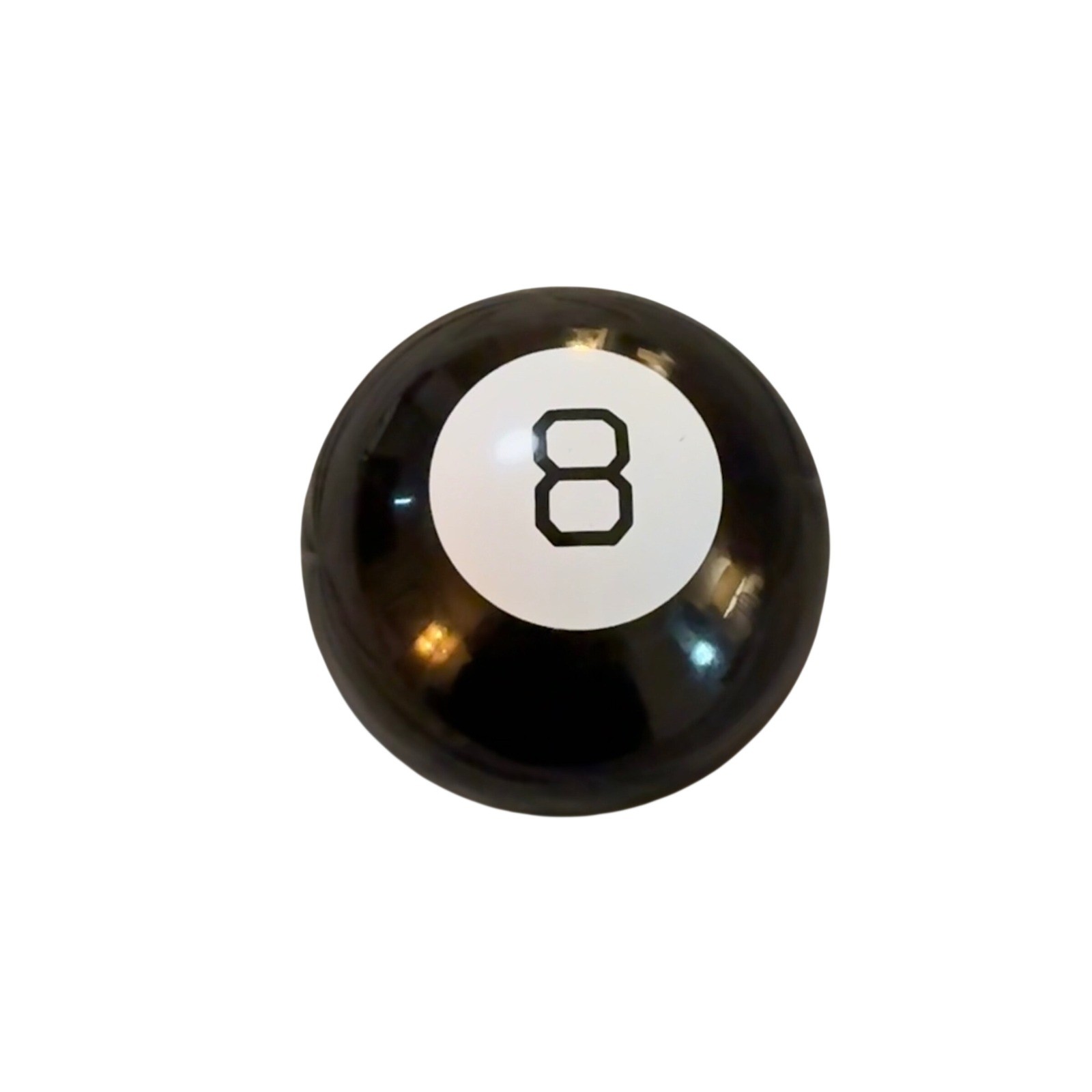 Magic 8 Eight Ball Full Size Classic Original Classic Toy Black Mattel