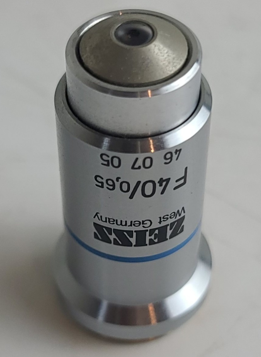 Zeiss Microscope Objective Zeiss F40/0,65 46 07 05