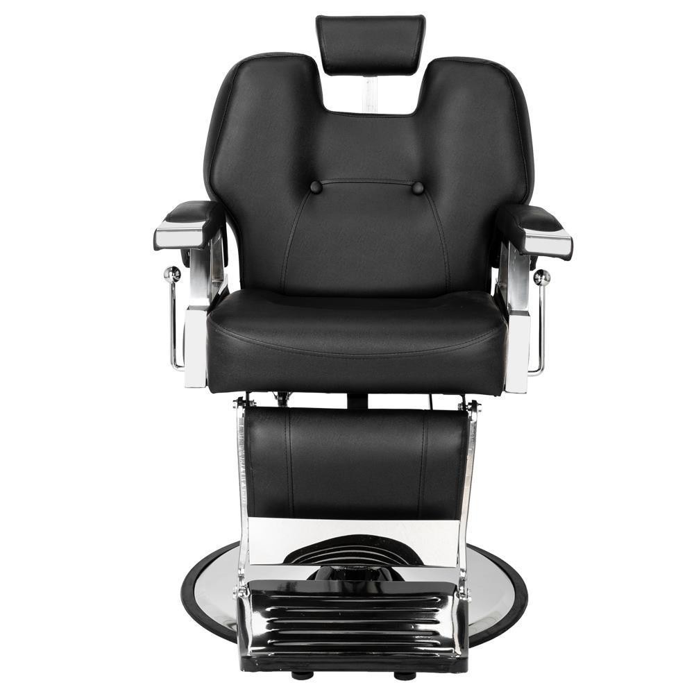 All Purpose Barber Chair Heavy Duty Reclining Salon Chair for Hair Stylist Black