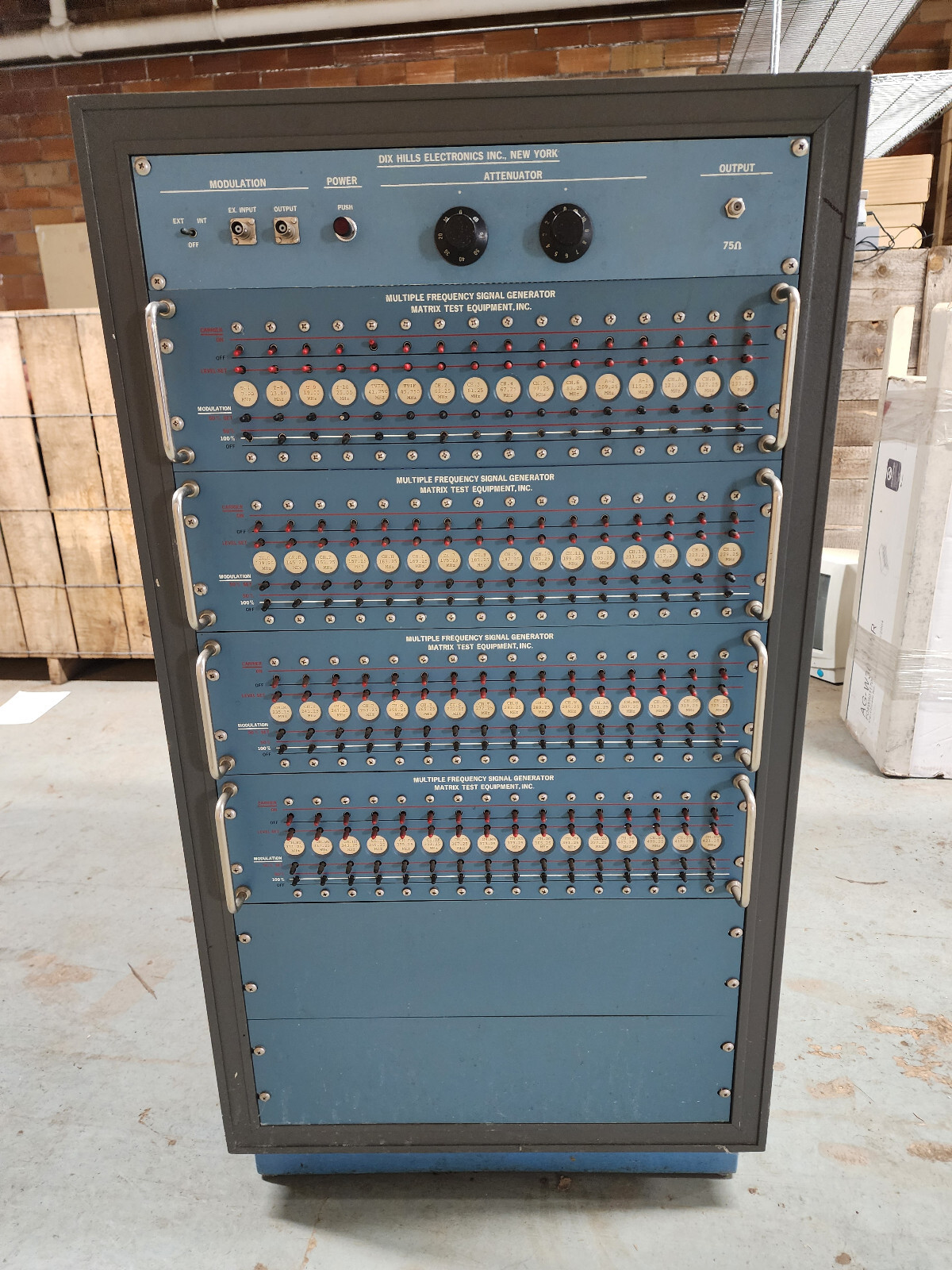 Matrix Test Equipmrent Multi Frequency Signal Generator SX-16 - PARTS