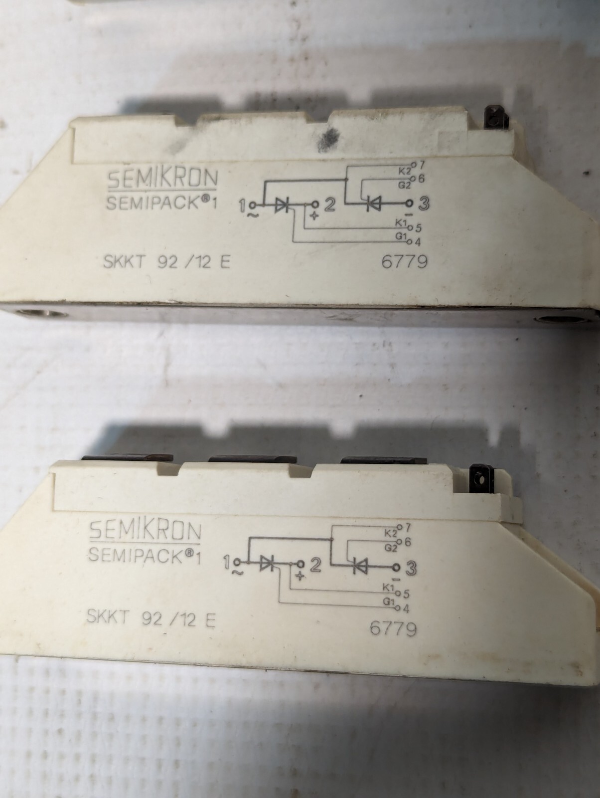 Semikron SKKT 92/12E Semipack Thyristor Module - Free Shipping