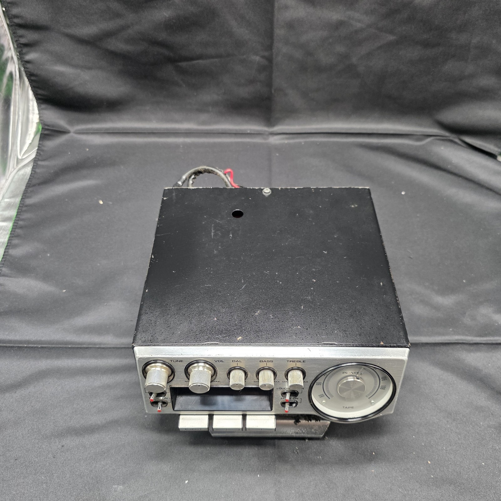 Pioneer KP-500 Tuner / Cassette Player Car Stereo 1970s ~ Sell As Is/ No Tested
