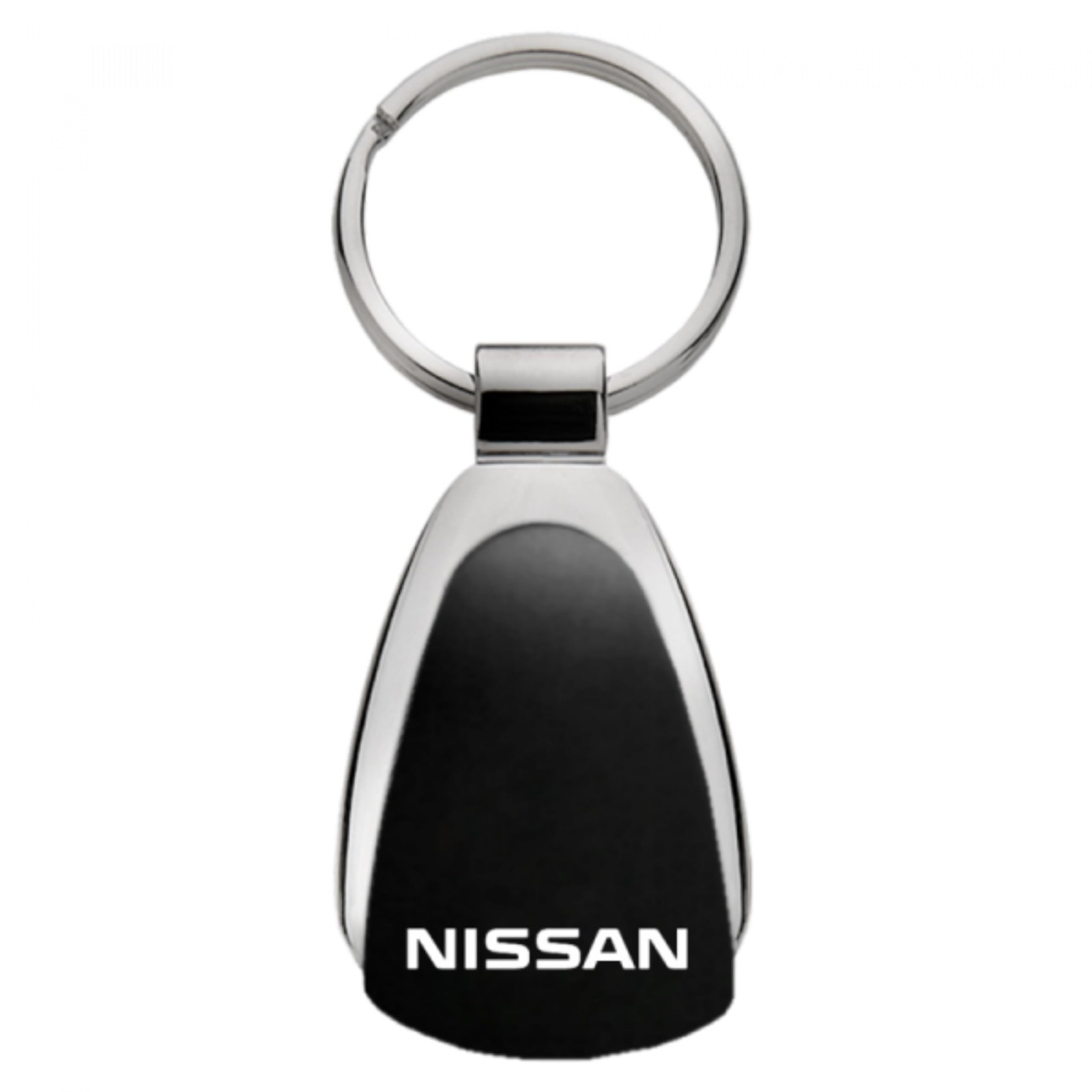 INC. Officially Licensed Teardrop Key Fob for Nissan (Black)