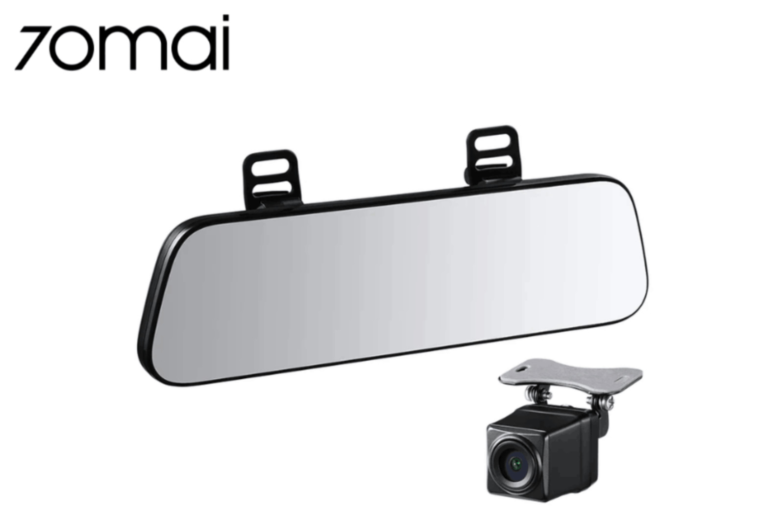 70mai S500 3K HDR Rear View Mirror Dash Cam Set with Rear Camera