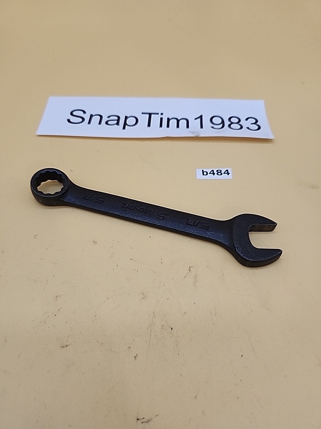 Snap-On Tools GOEX200B  5/8" Combination Wrench 12 Pt USA