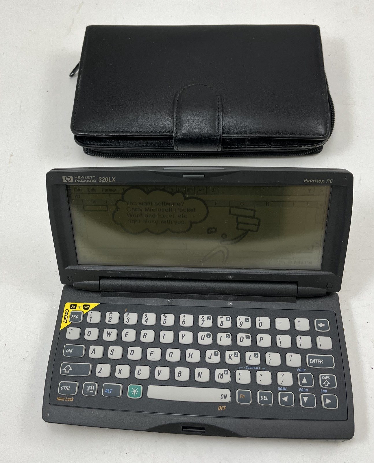 Hewlett Packard HP 320LX Palmtop PC VTG 1997 Windows CE Handheld