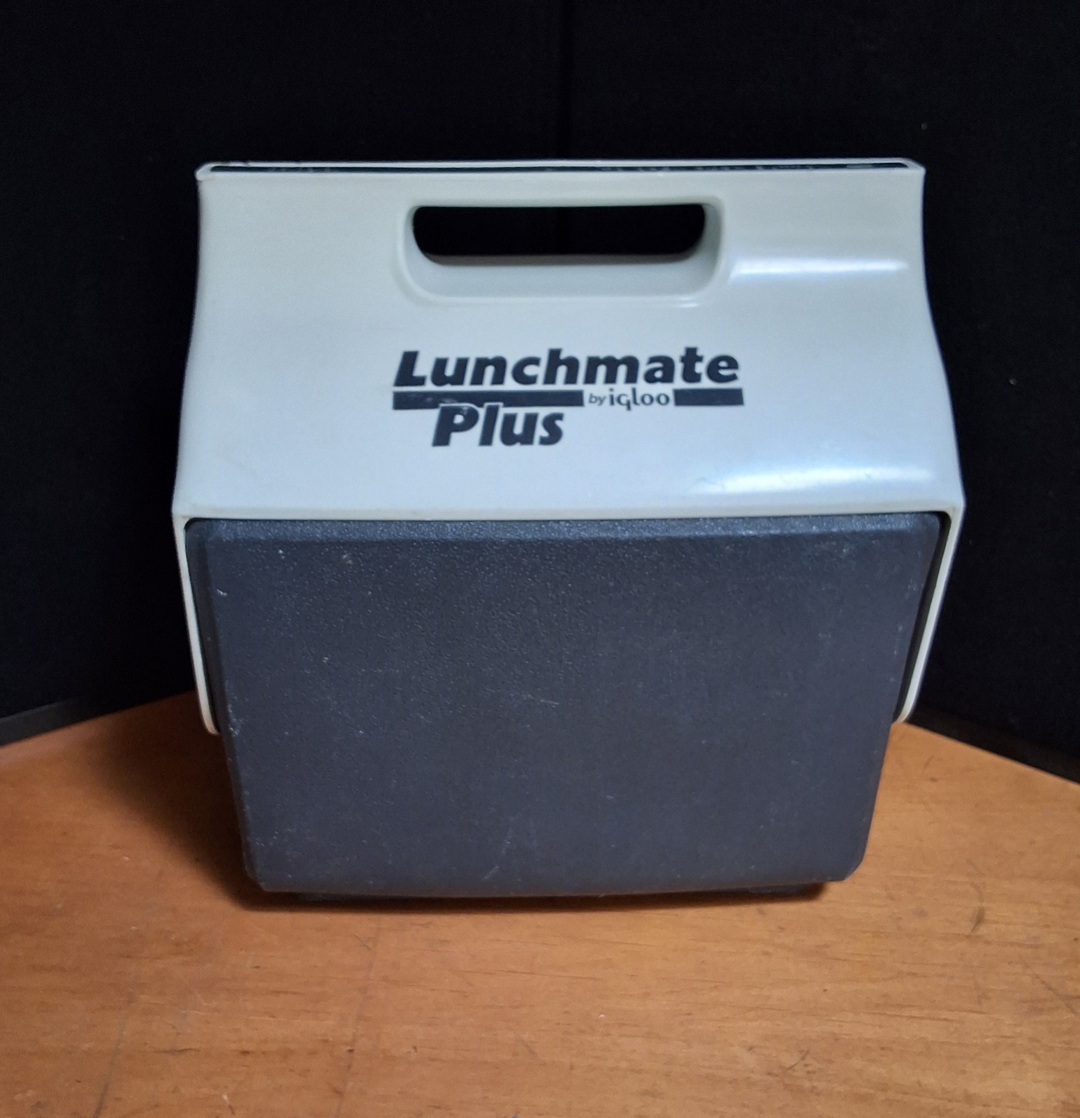 Lunchmate Plus by Igloo Personal Cooler VTG Blue White Lunch Box