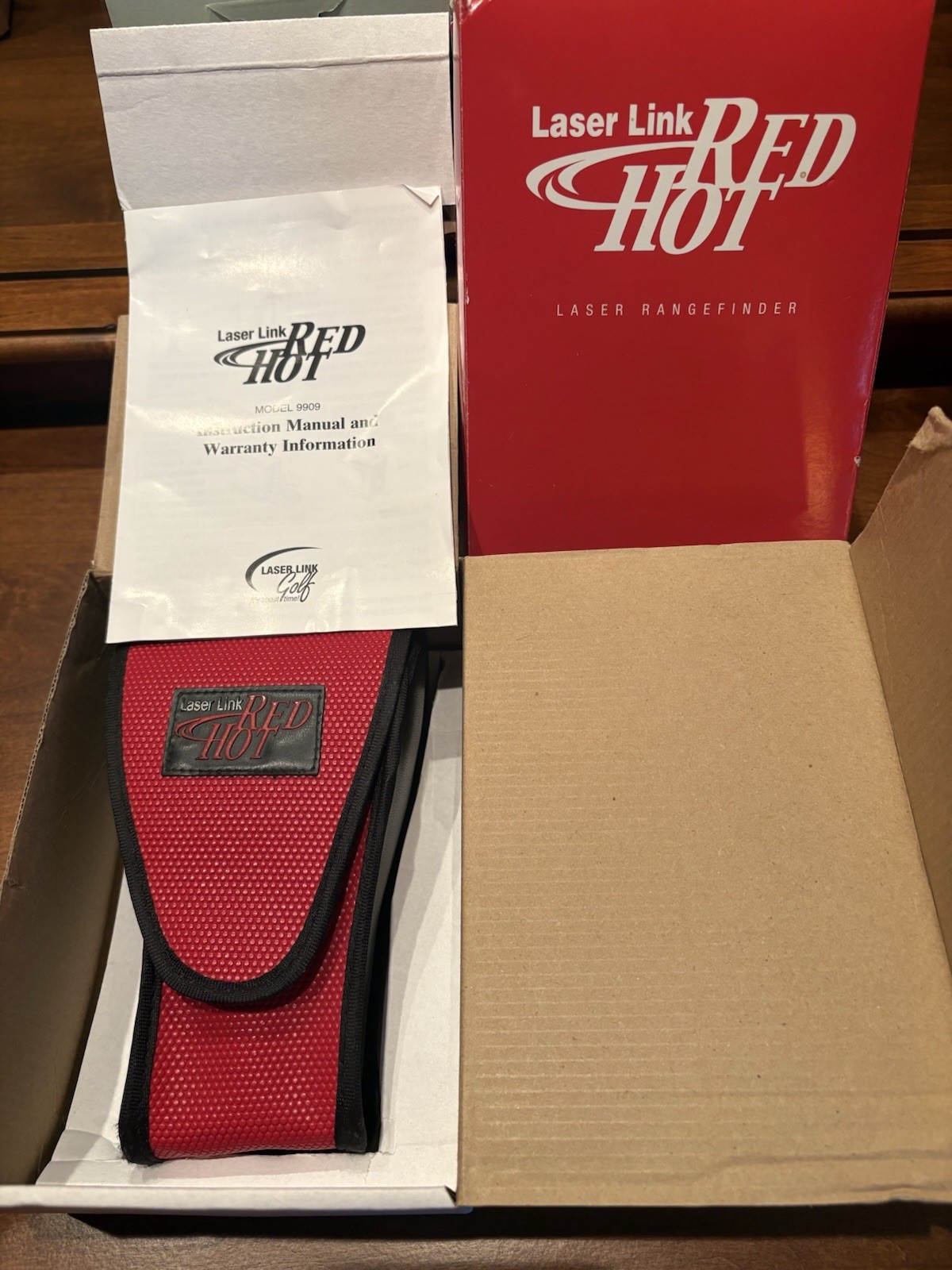 Laser Link Golf Rangefinder. Tested. Laser Link Red Hot Golf Range Finder