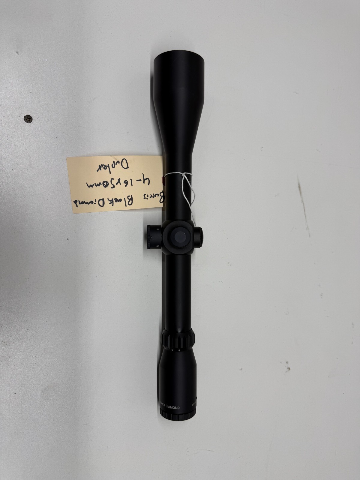 BR6 Used - Burris - Black Diamond - 4-16x50mm - Duplex