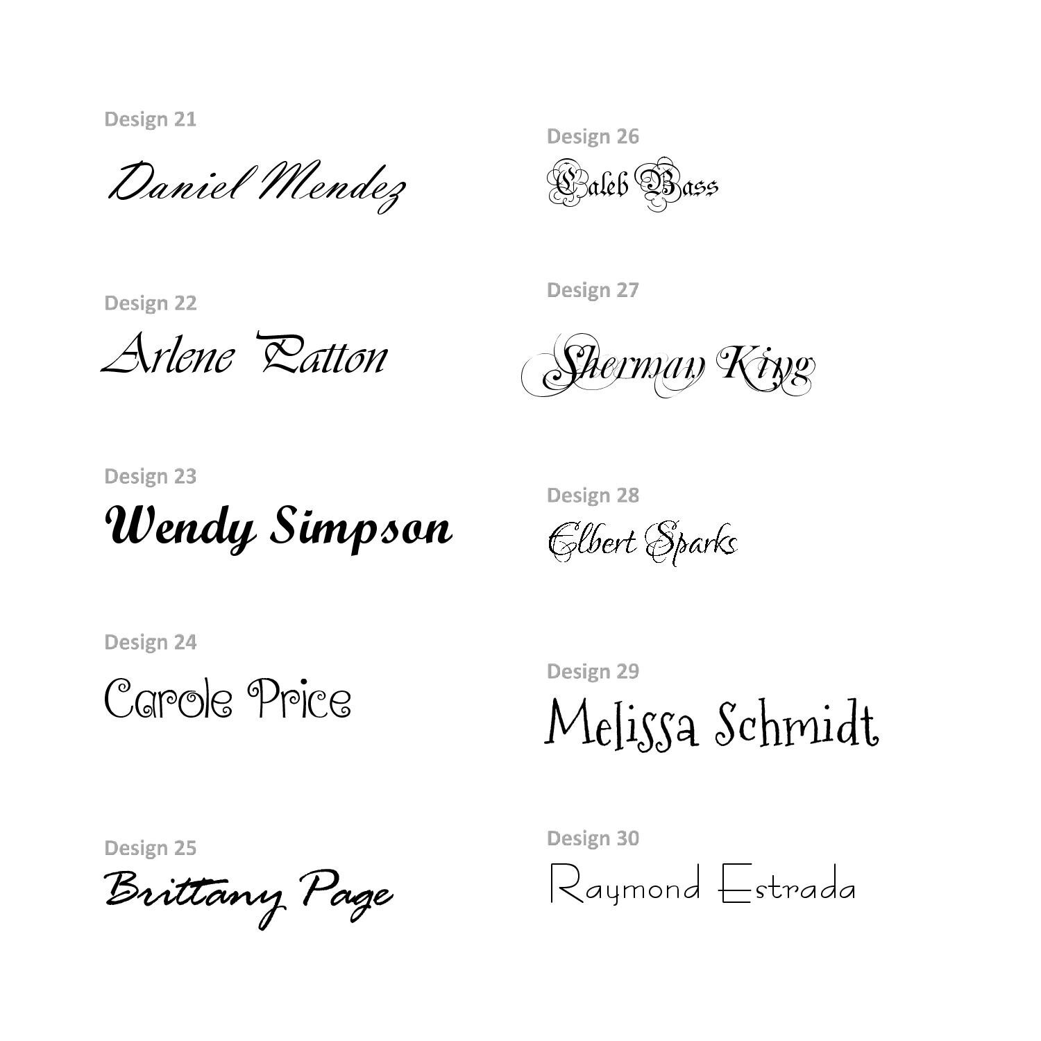 Custom Signature Self-Inking Stamp | Stamp with Name | Custom Name Stamper