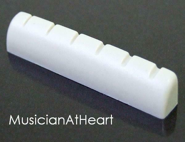 MusicianAtHeart ADJUSTABLE HEIGHT BONE NUT made for some TAYLOR Guitars