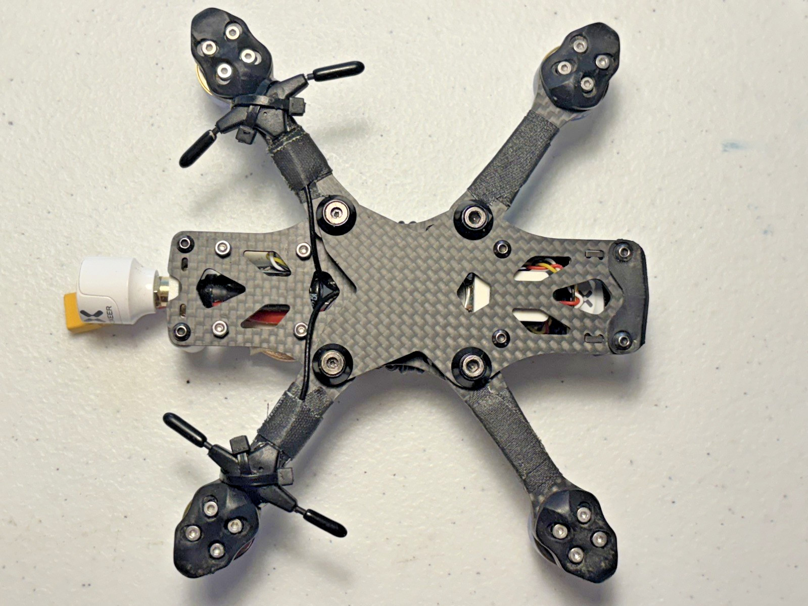 Complete FPV Drone Setup — Self-Built 3" 4S Freestyle Quad w/ Controller, Goggle
