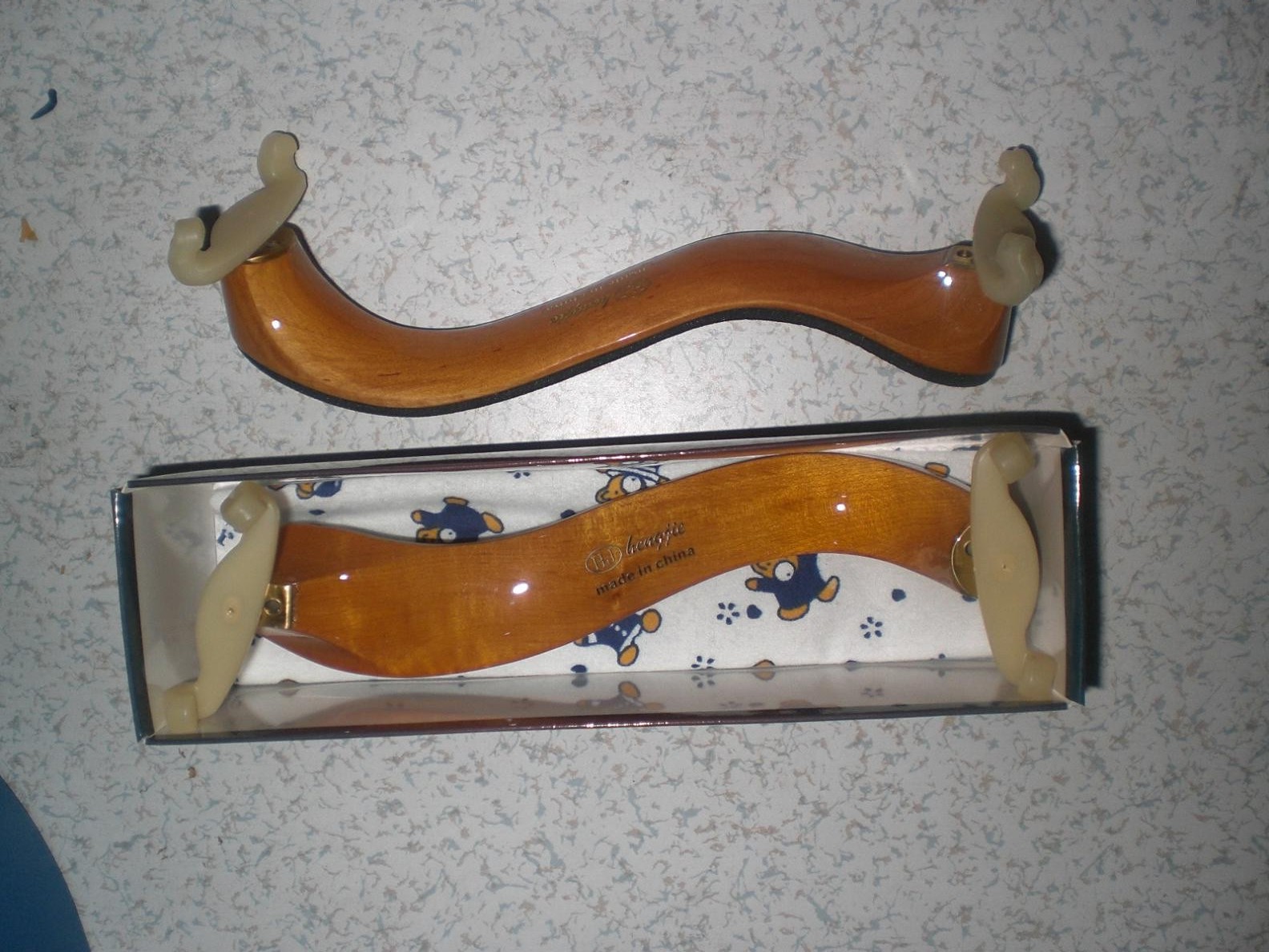 1 PC Violin Shoulder Rest 4/4 Nice Maple Shoulder Pad
