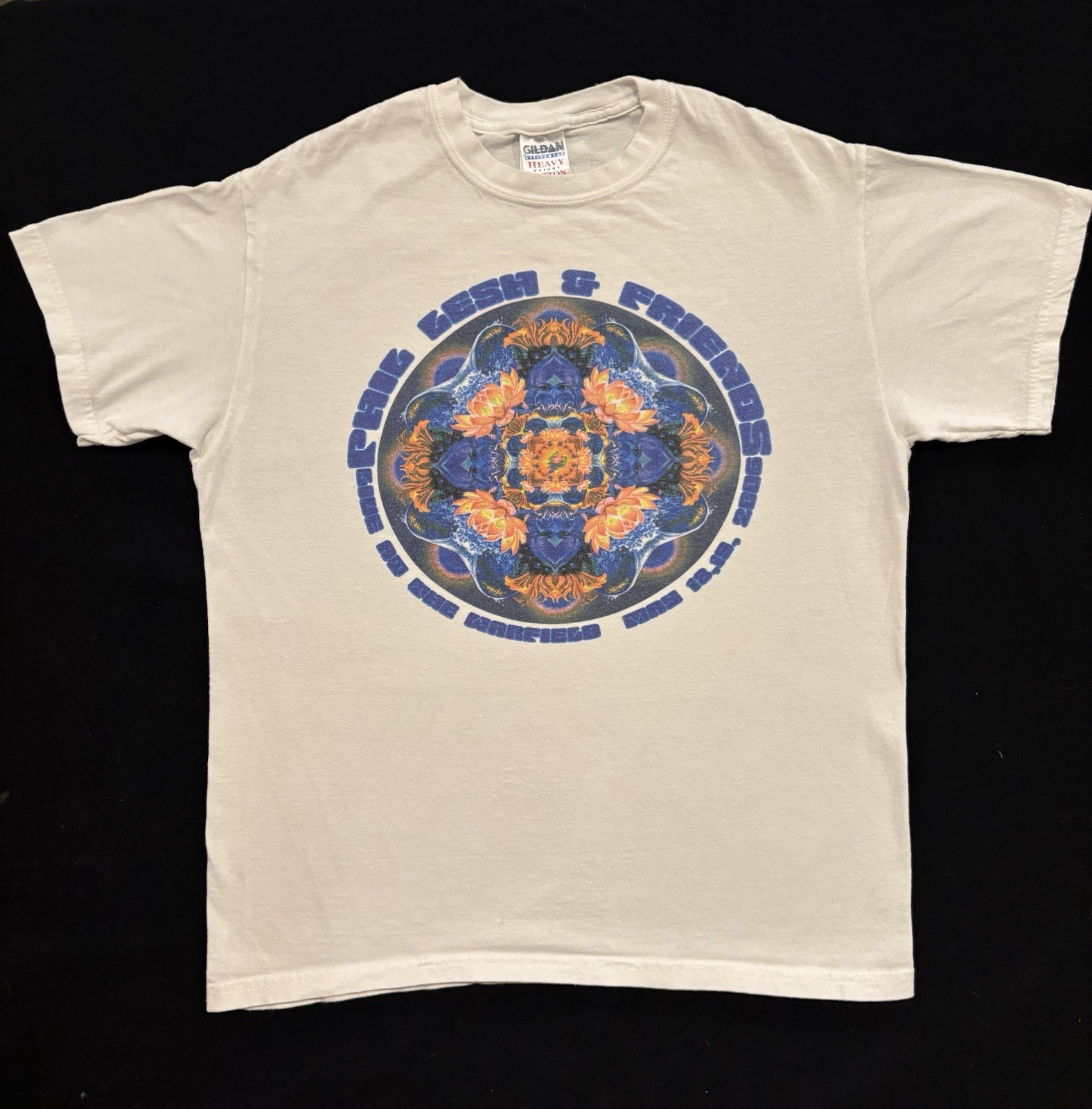 2008 Wakarusa Festival T-Shirt M The Wailers Fish & Friends Jam Tie Dye Style