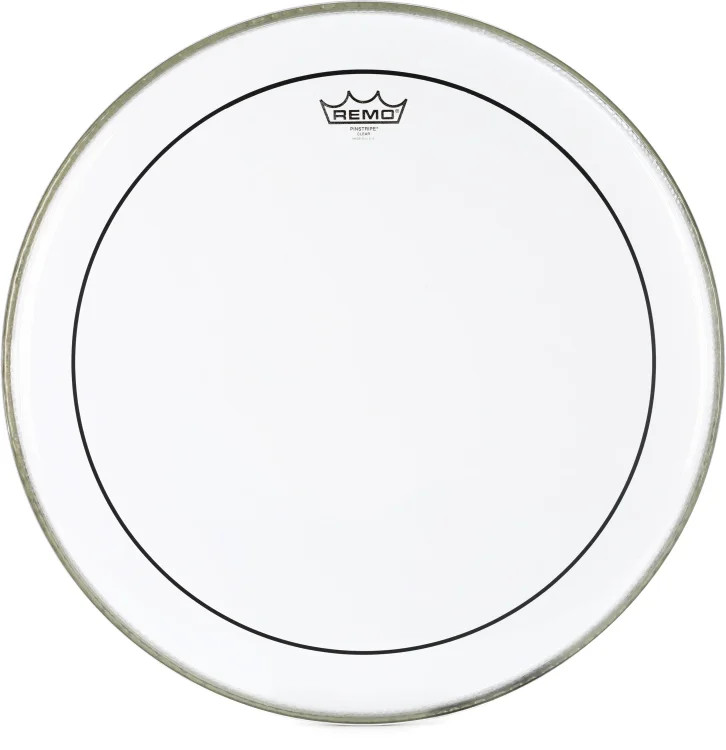 Remo Clear Pinstripe Bass Drumhead - 20"