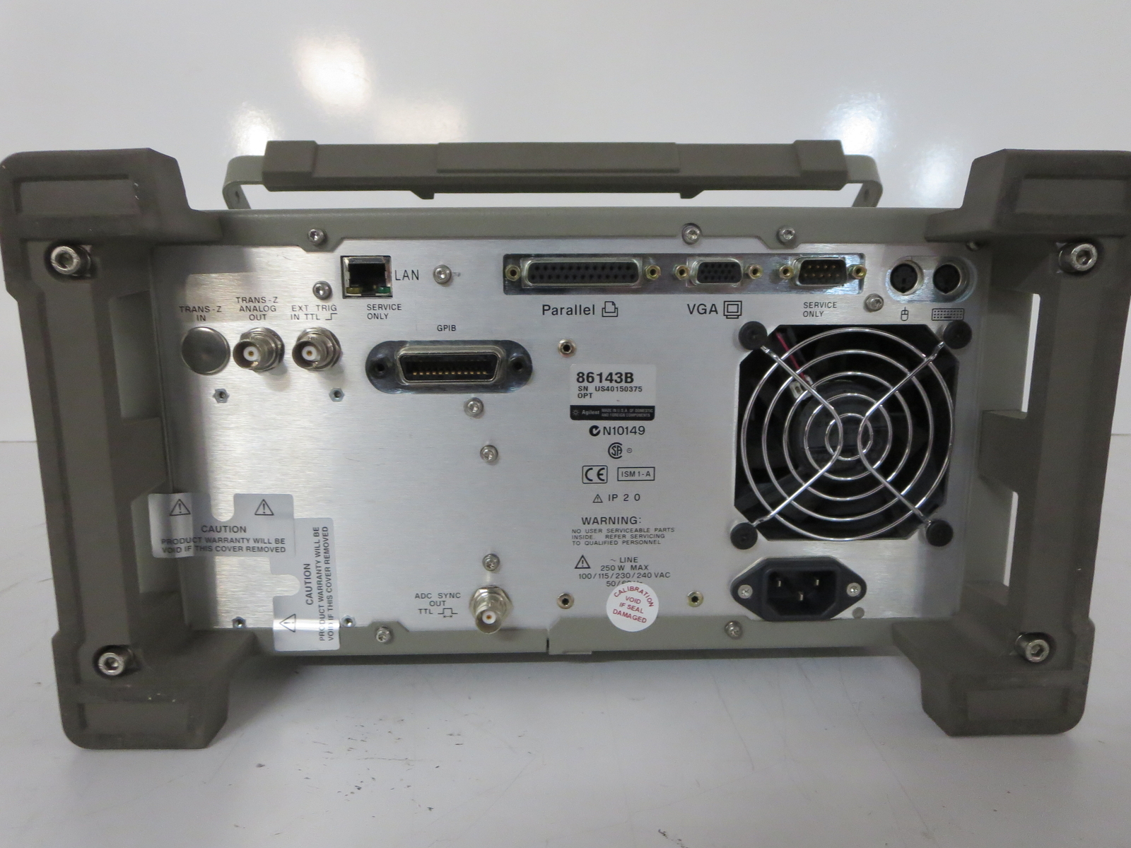 AGILENT 86145B OPTICAL SPECTRUM ANALYZER