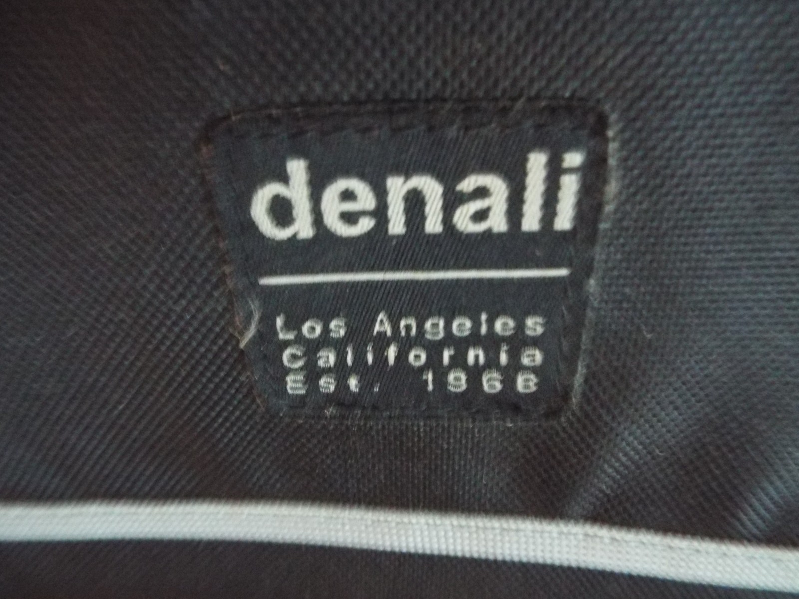 Denali Black Camera Bag with Adjustable Strap and Padded Interior Compact Design