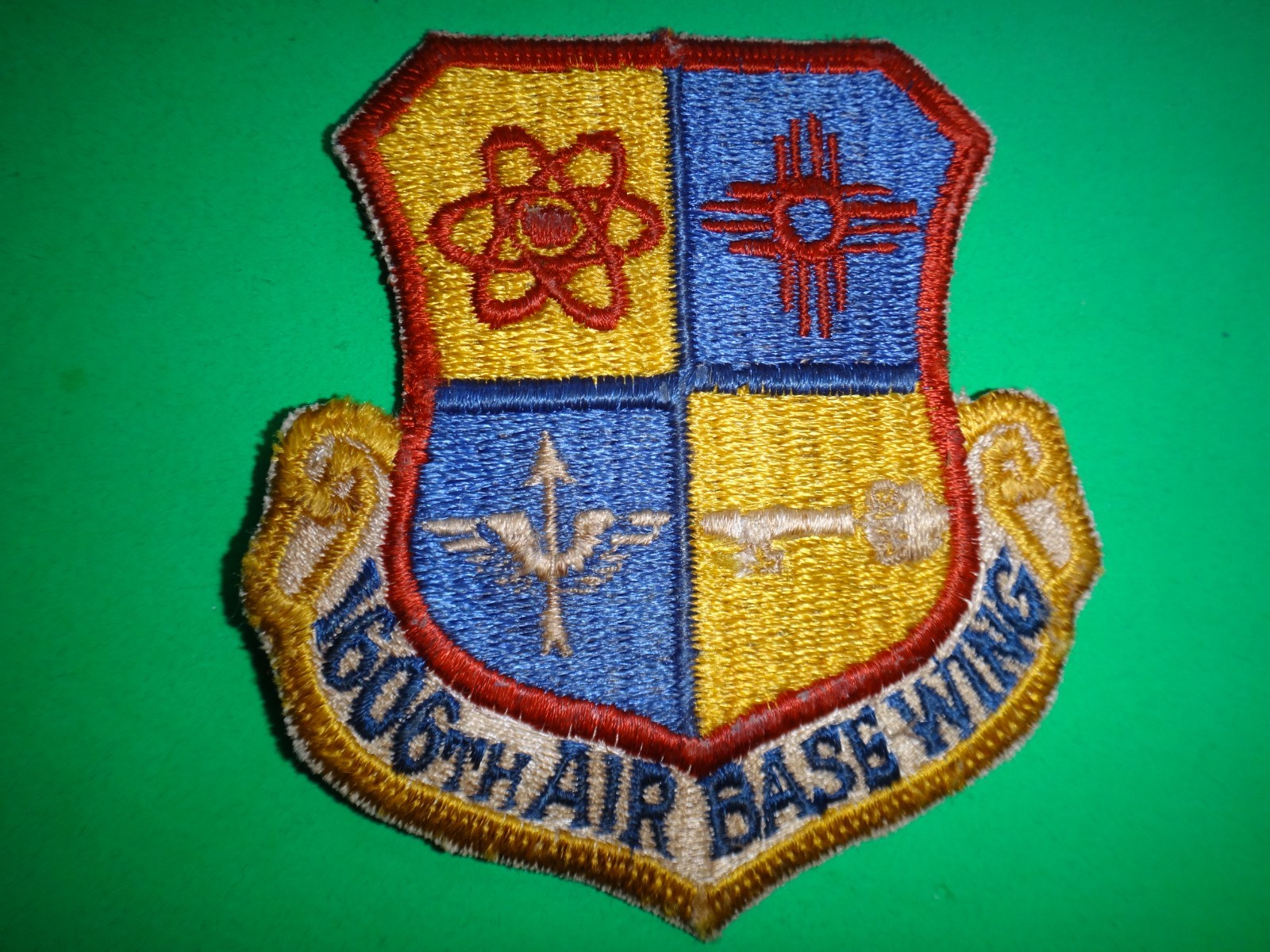 USAF Patch 1606th AIR BASE WING From Cold War Era