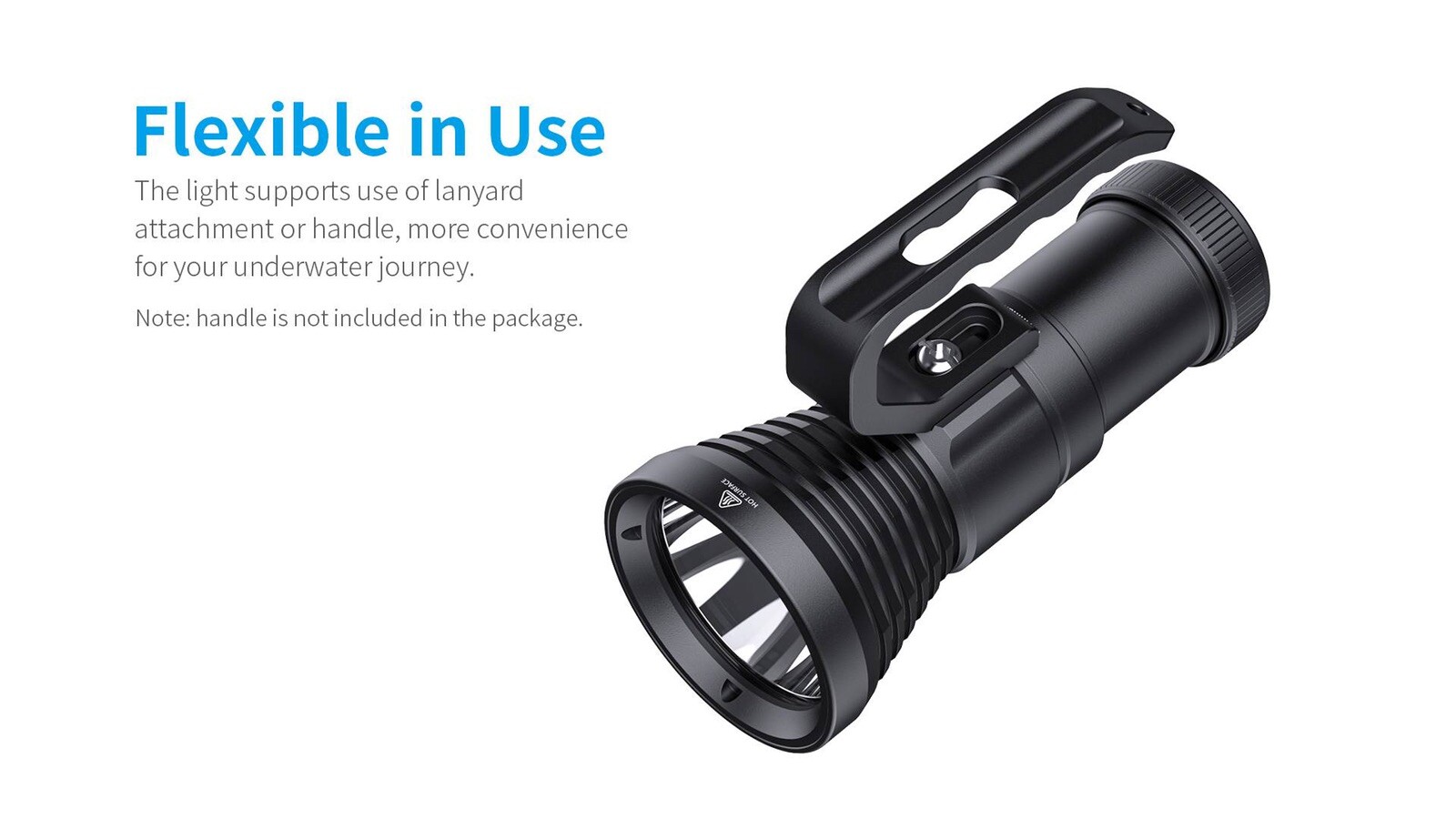 XTAR D28 3600 Lumen Diving Flashlight FULL SET + SILICON GREASE - 2023 MODEL