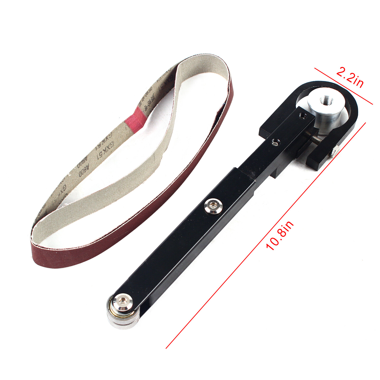 Belt Sander Attachment for 100 Electric Angle Grinder Sanding Belt Adapter