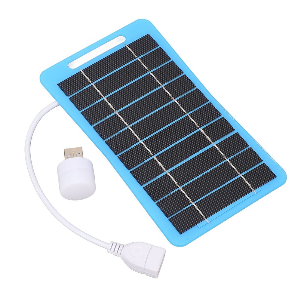 Compact 5W Solar Panel with USB Compatibility Essential Gear for Travelers