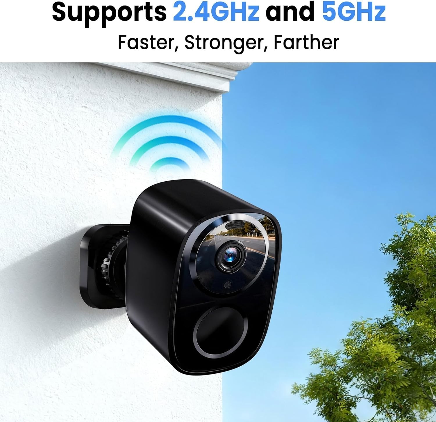 2026 Enhanced 2K UHD Security Cameras Wireless Outdoor – Free Cloud & SD Stor...