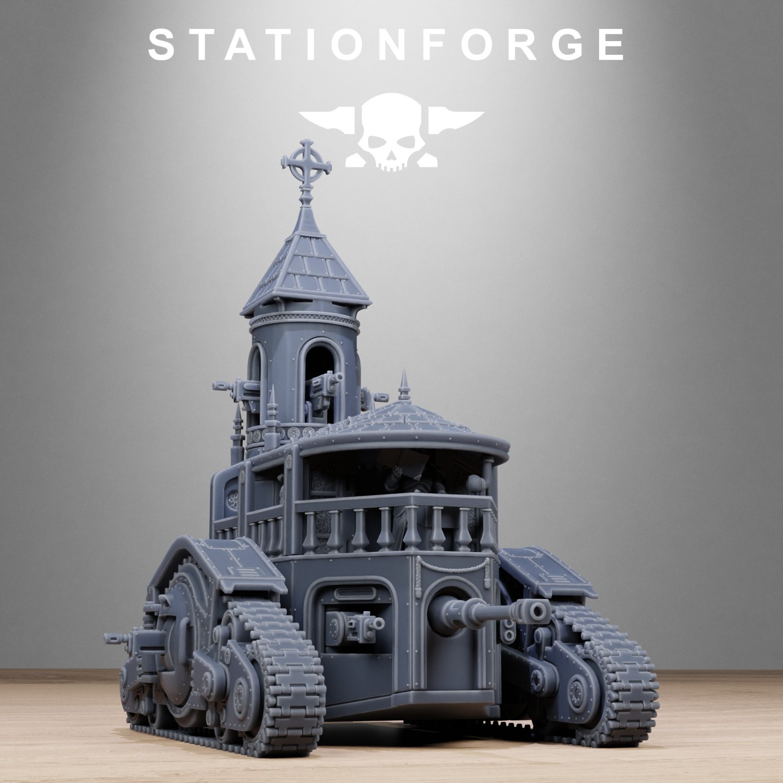 The Voladites Heavy Tank from Station Forge 32mm