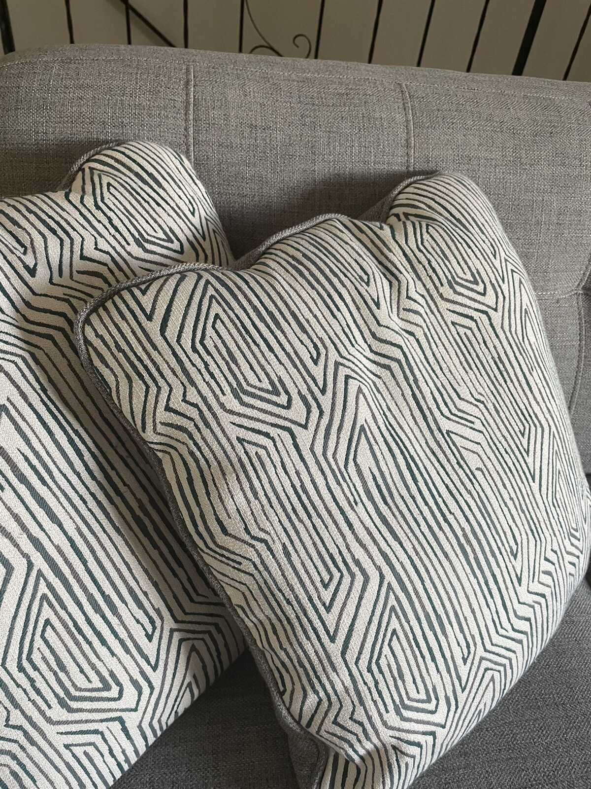 Grey couch / sofa