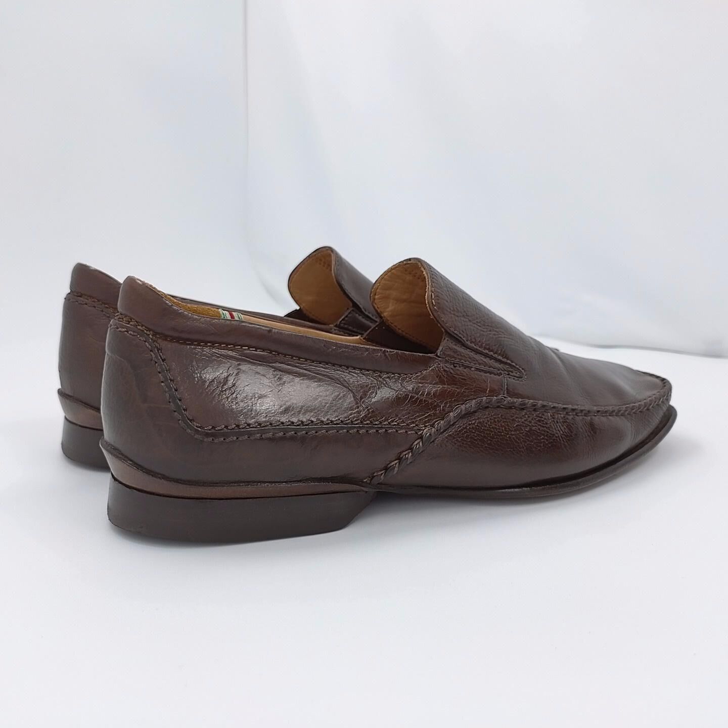Galizio Torrezi Men Brown Dress Shoes Size 9