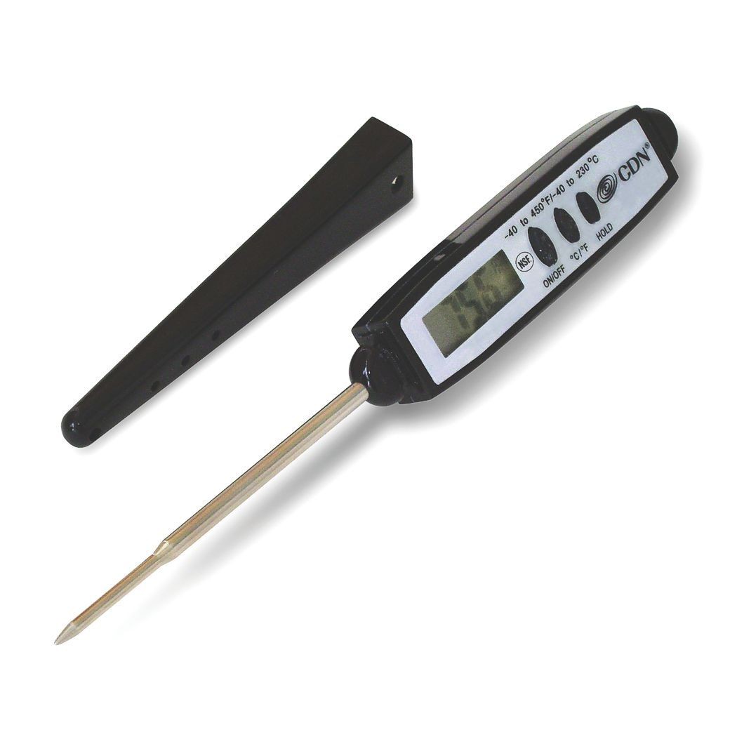 CDN Pocket Thermometer, Black
