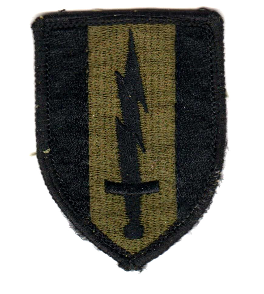 US ARMY 1st SIGNAL BRIGADE Olive/Drab Patch