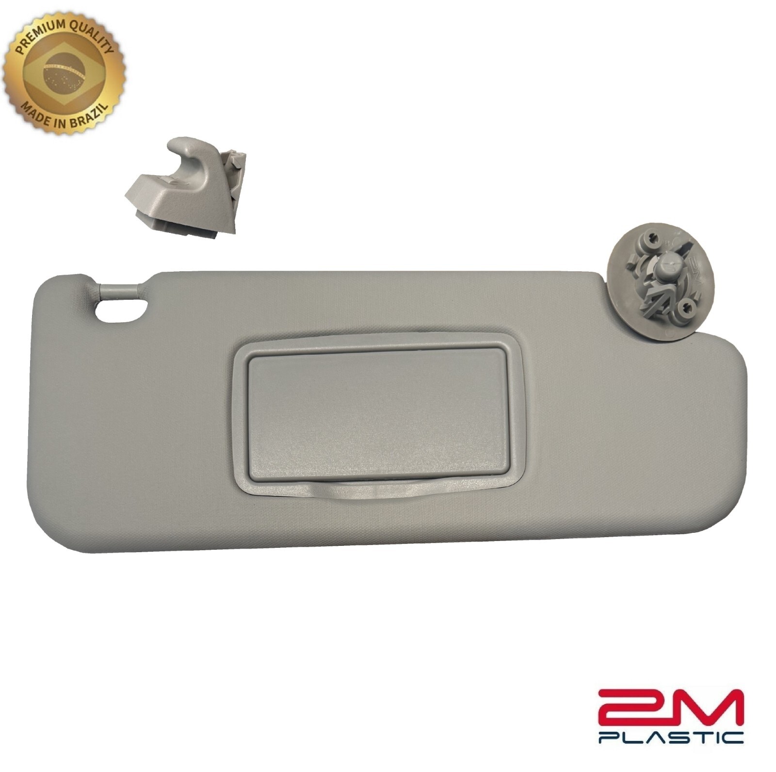 Sun Visor for Chevy SPARK 2011 - 2022 SONIC 2012 - 2020 Right Gray + Support