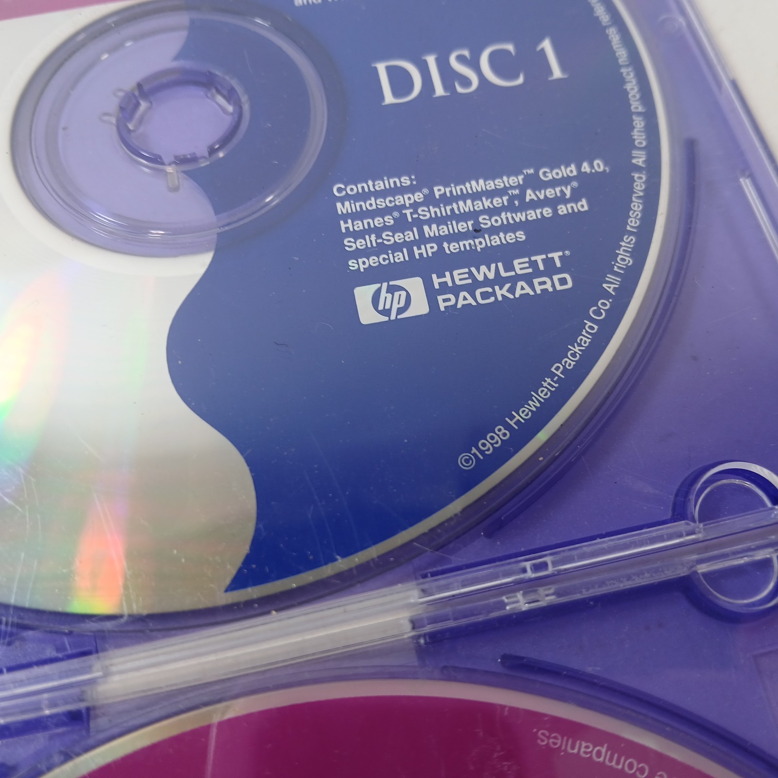 HP Idea Kit Make Your Business Stand Out Disc 1 & 2 - CD-ROM PC 95 Software