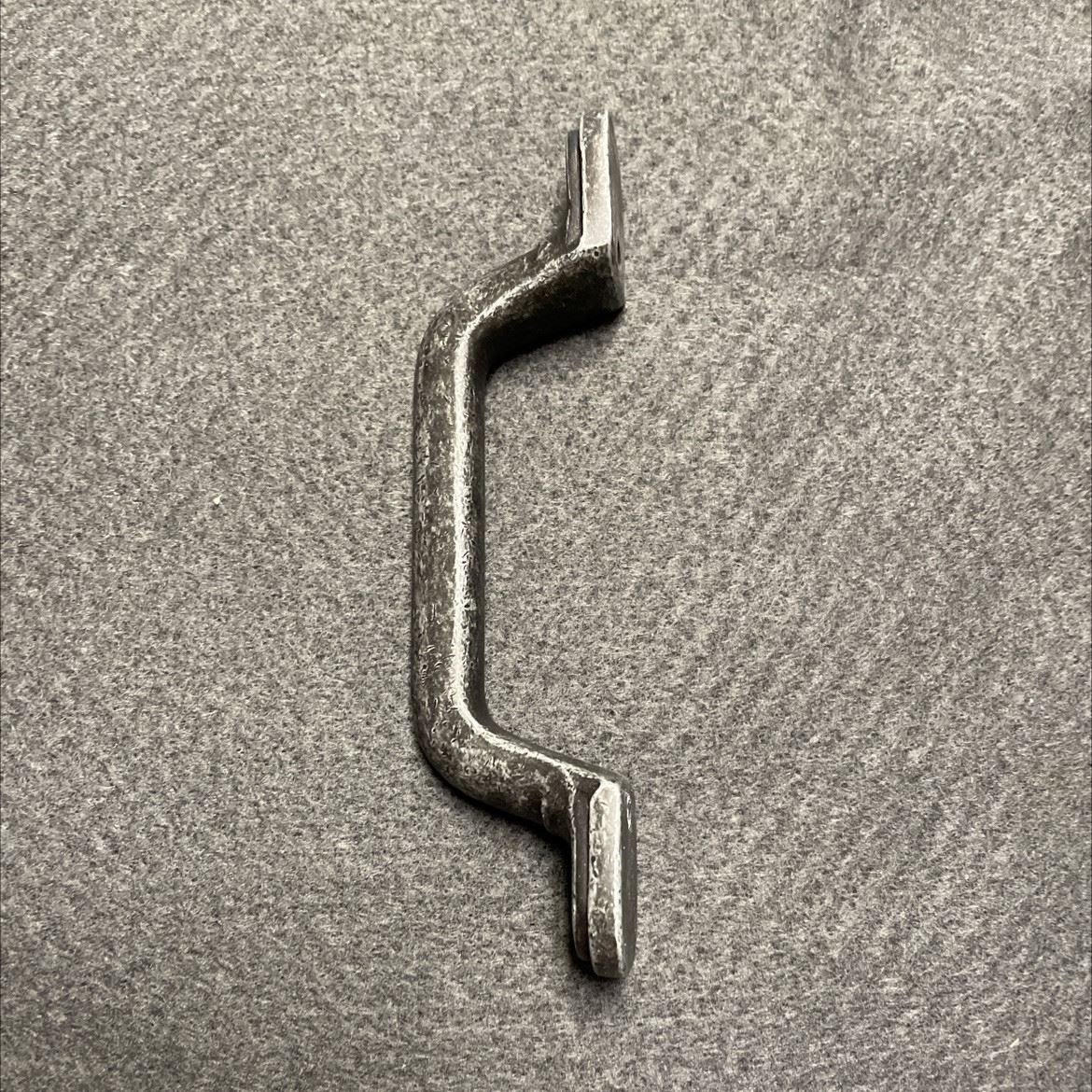 3" Plain Pull Antique Silver