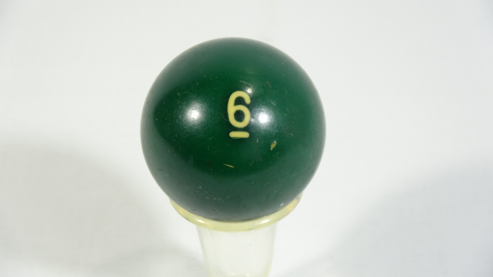 Vintage Green Pool 6 Ball -  2 3/8" - 160g