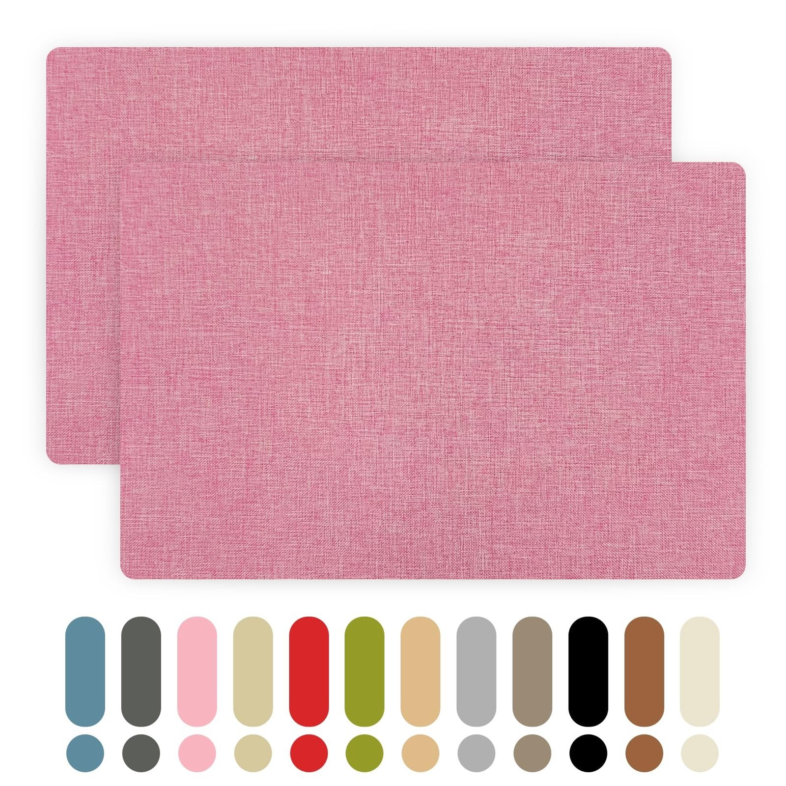 Pink Canvas Repair Patch, 2 Pcs Self Adhesive Linen Fabric Repair Patches for...